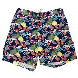 Nautica Men's Swim Trunks - Underwater Reef Design XL